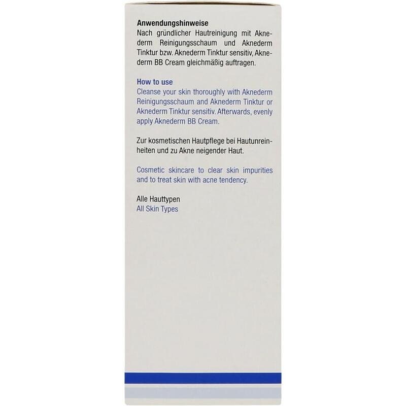 AKNEDERM BB Cream getönt LSF 25