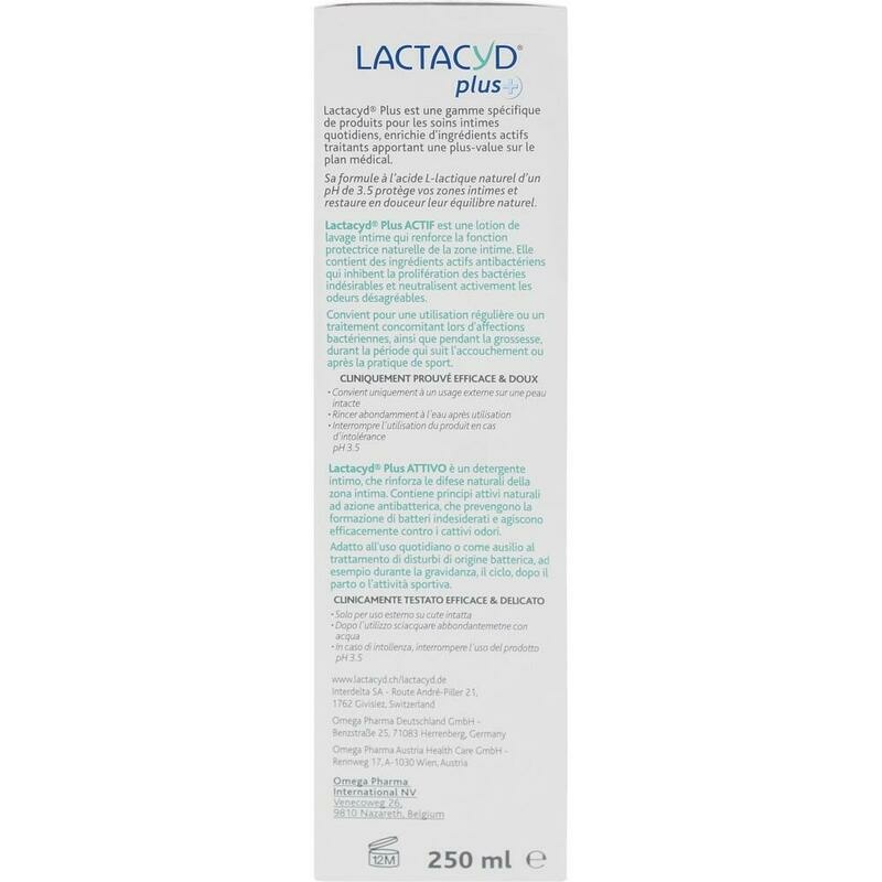 LACTACYD plus Aktiv Intimwaschlotion