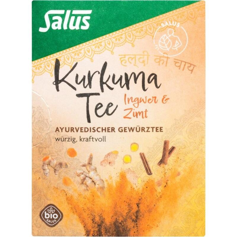 KURKUMA TEE Ingwer & Zimt Bio Salus Filterbeutel