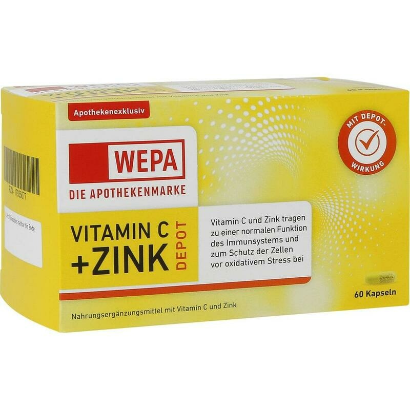 WEPA Vitamin C+Zink Kapseln