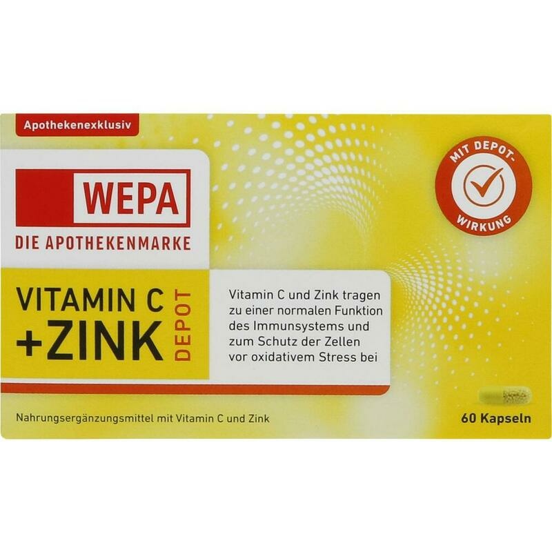 WEPA Vitamin C+Zink Kapseln