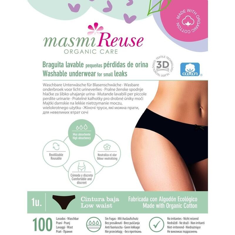 BIO INKONTINENZ Slip waschbar Gr.M MASMI