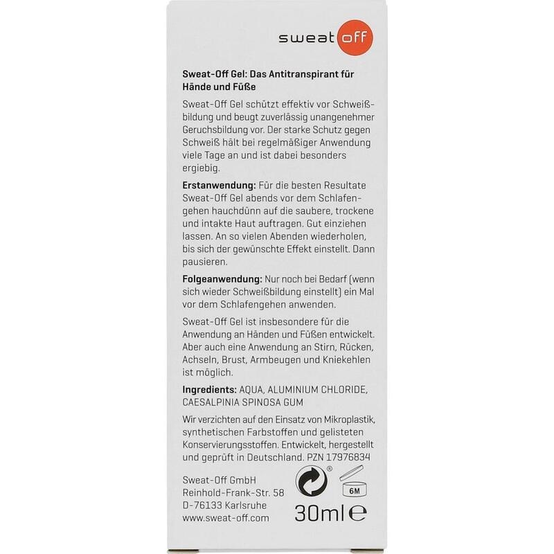 SWEAT-OFF Antitranspirant Gel