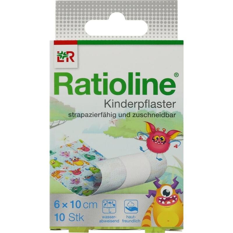 RATIOLINE Kinderpflaster zuschneidbar 6 cmx1 m