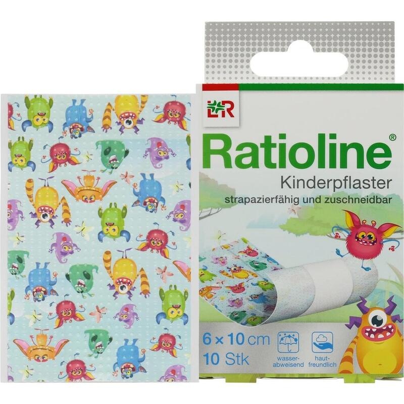 RATIOLINE Kinderpflaster zuschneidbar 6 cmx1 m