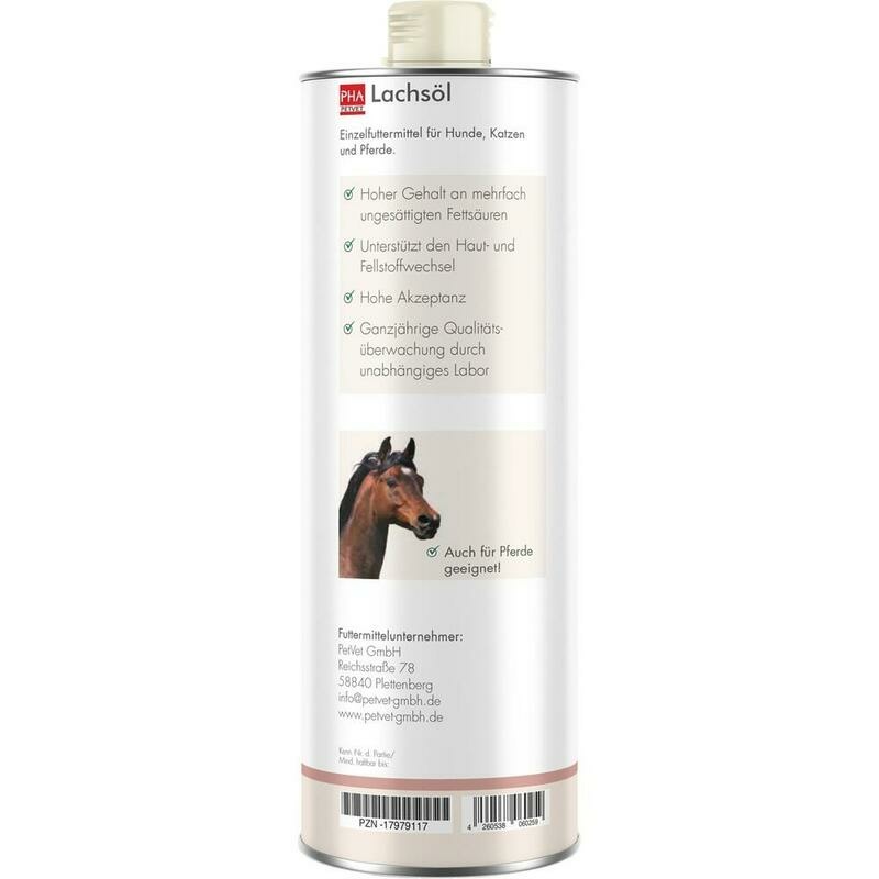 PHA Lachsöl f.Hunde/Katzen/Pferde