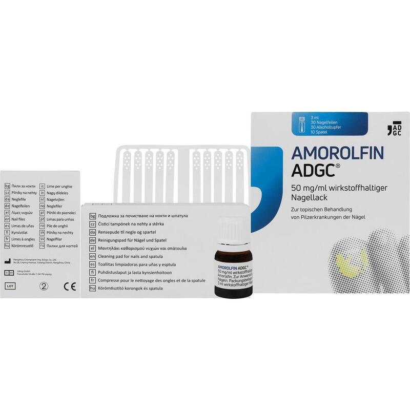 AMOROLFIN ADGC 50 mg/ml wirkstoffhalt.Nagellack