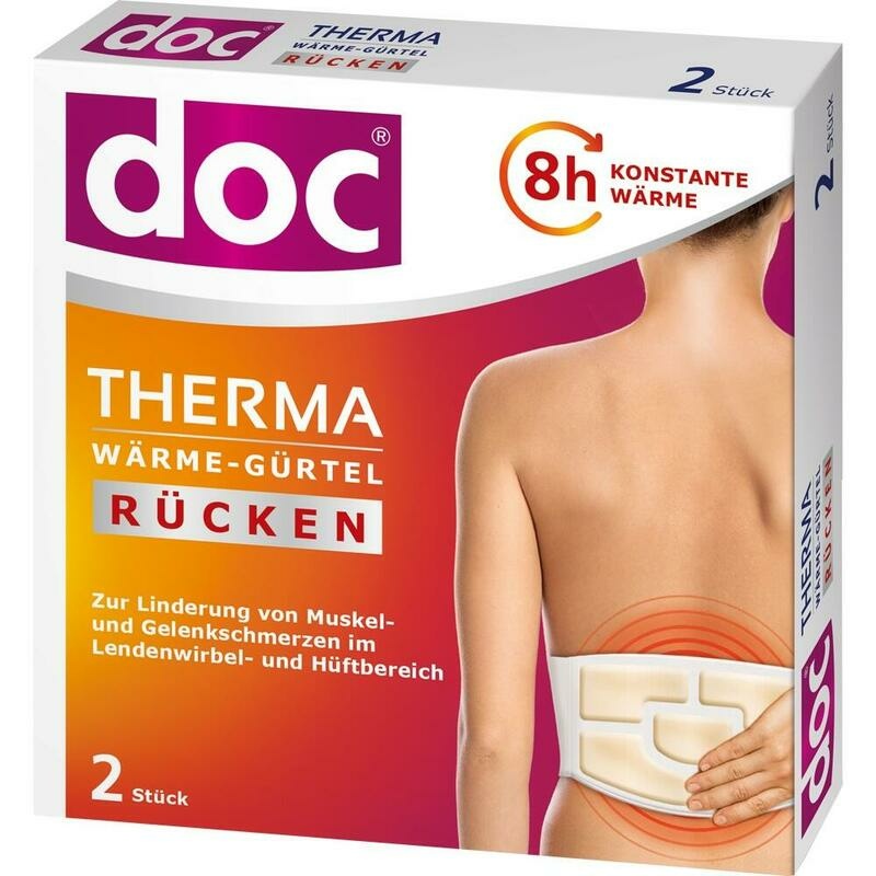 DOC THERMA Wärme-Gürtel Rücken