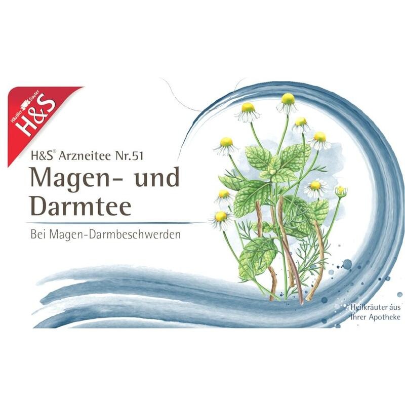 H&S Magen- und Darmtee Filterbeutel