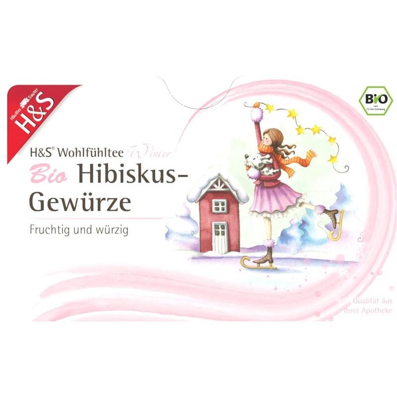 H&S Wintertee Bio Hibiskus-Gewürze Filterbeutel