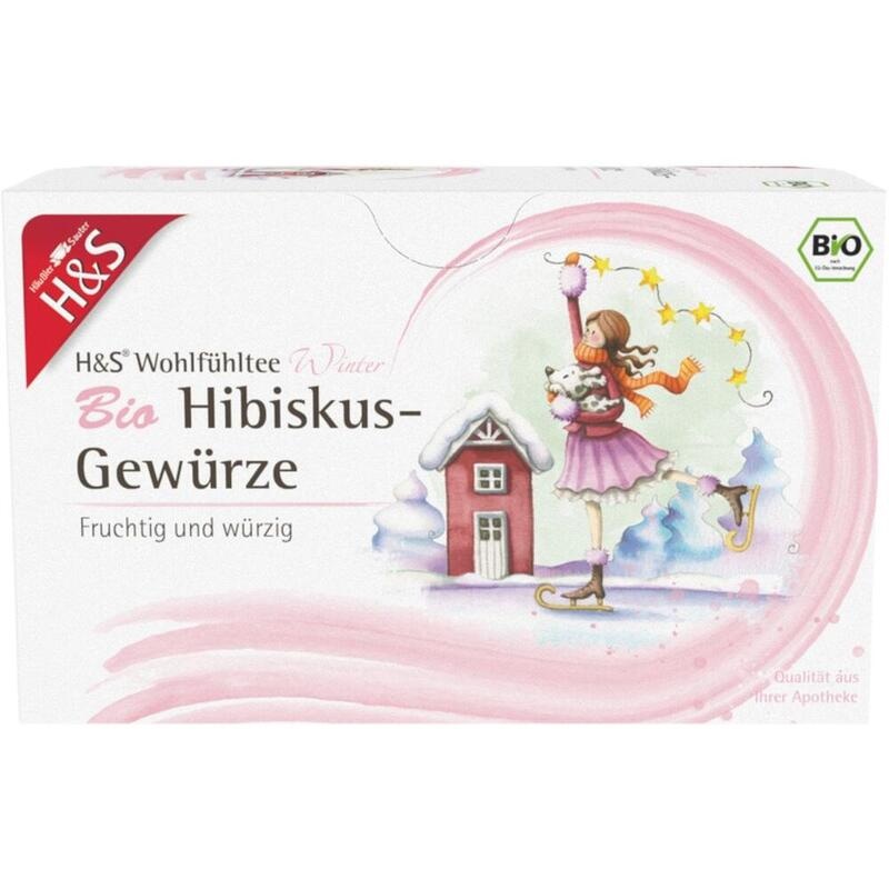 H&S Wintertee Bio Hibiskus-Gewürze Filterbeutel