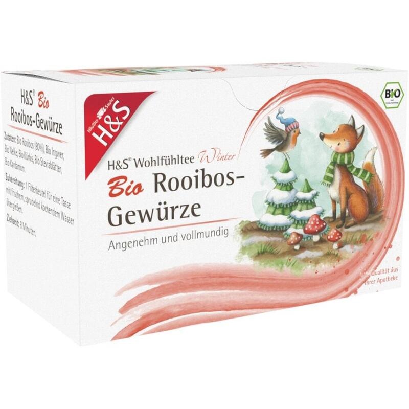 H&S Wintertee Bio Rooibos-Gewürze Filterbeutel