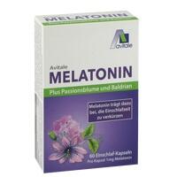 MELATONIN+PASSIONSBLUME+Baldrian Kapseln