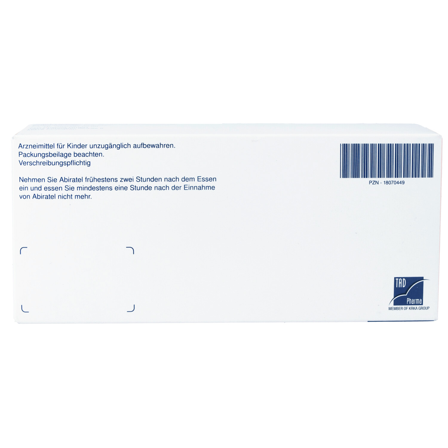 ABIRATEL 500 mg Filmtabletten