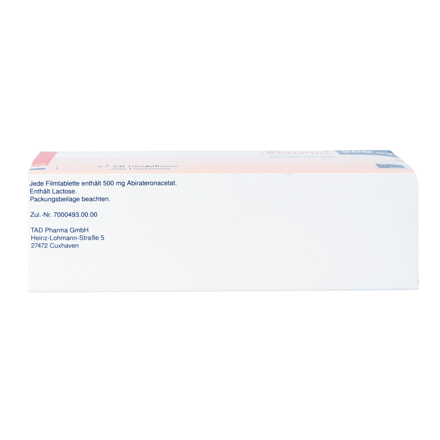 ABIRATEL 500 mg Filmtabletten