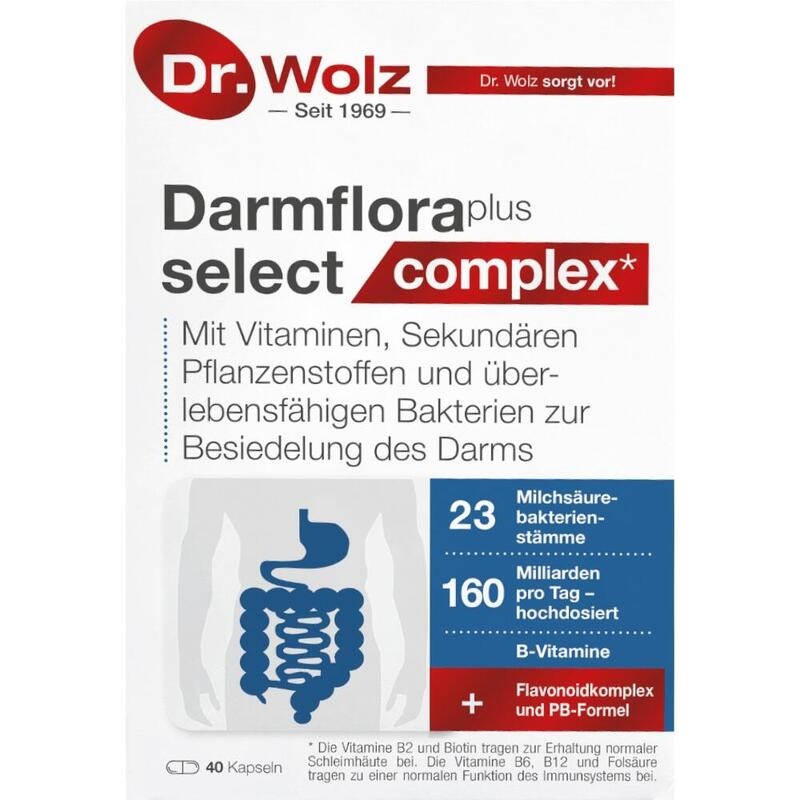 DARMFLORA plus select complex magensaftres.Kapseln