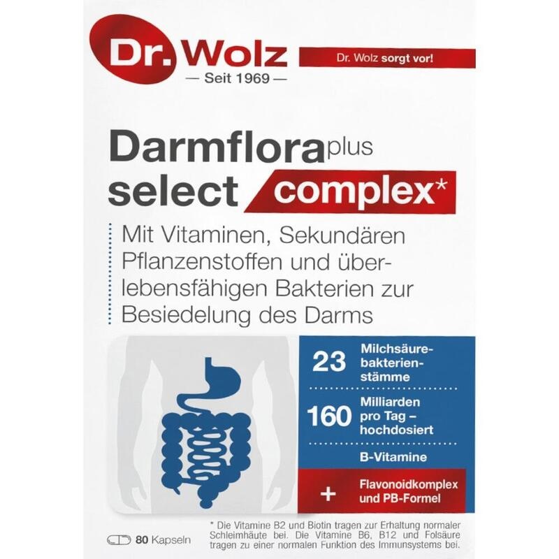 DARMFLORA plus select complex magensaftres.Kapseln