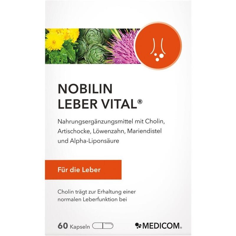 NOBILIN Leber Vital Kapseln