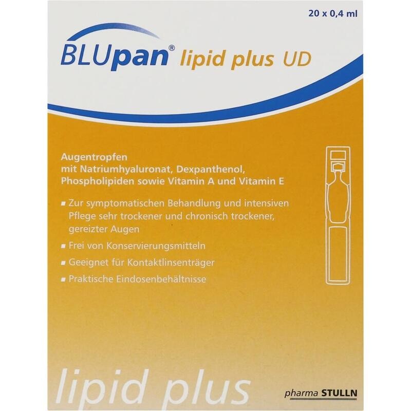 BLUPAN lipid plus UD Augentropfen