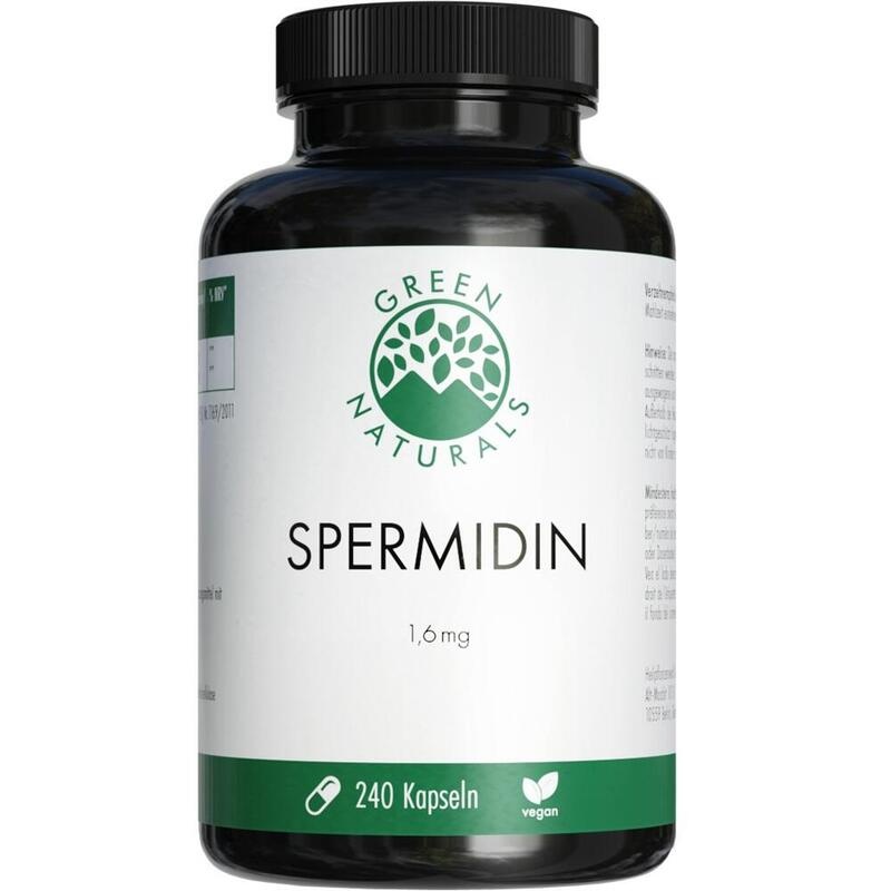 GREEN NATURALS Spermidin 1,6 mg vegan Kapseln