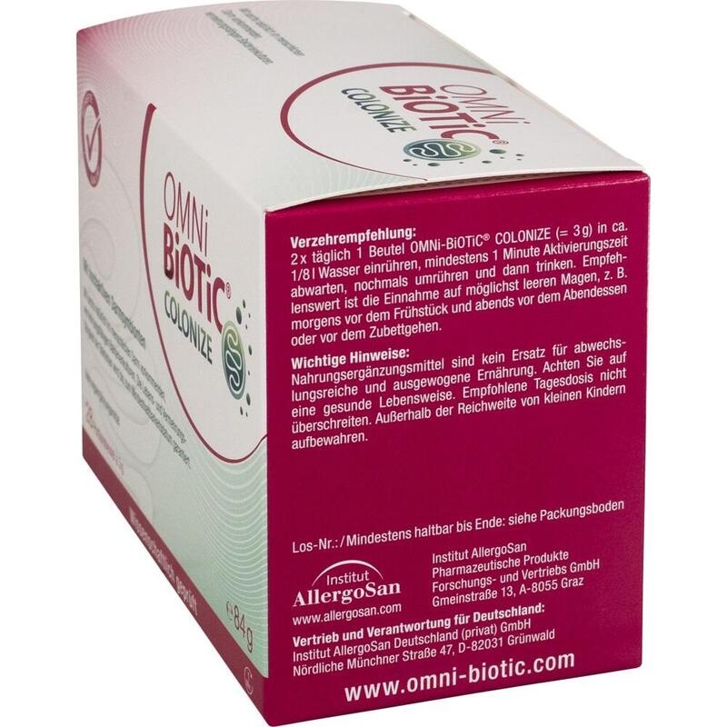 OMNI BiOTiC COLONIZE Pulver Beutel