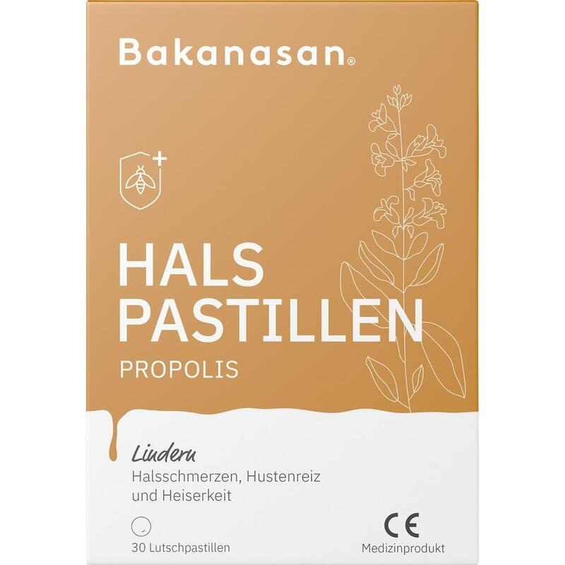 BAKANASAN Halspastillen Propolis