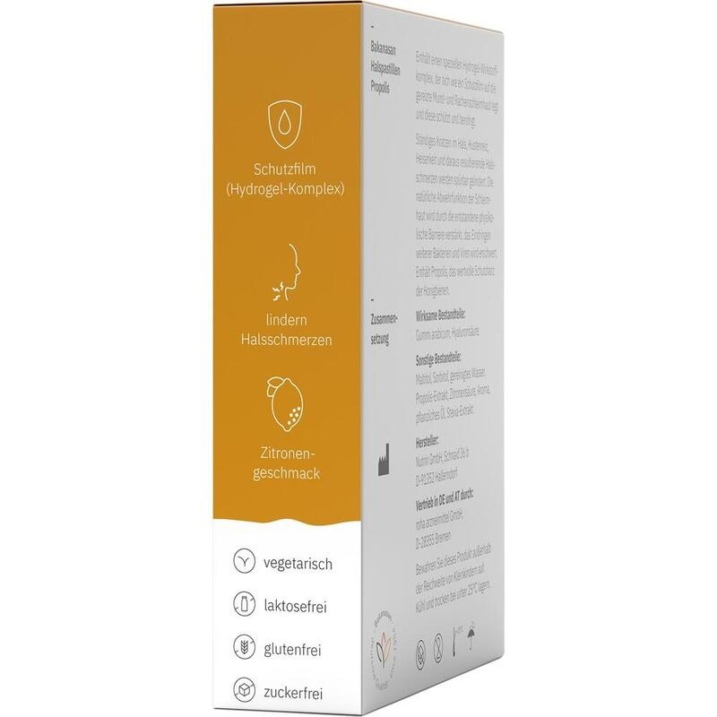 BAKANASAN Halspastillen Propolis