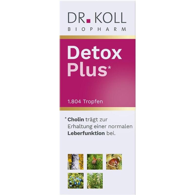 DETOX Plus Dr.Koll Gemmo Komplex Cholin Tropfen