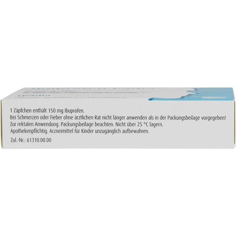 IBUPROFEN Pädia 150 mg Zäpfchen