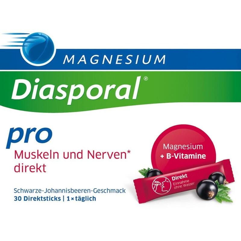 MAGNESIUM DIASPORAL pro+B-Vit.Musk.+Nerven direkt