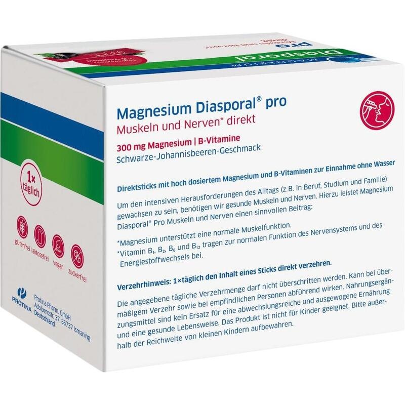 MAGNESIUM DIASPORAL pro+B-Vit.Musk.+Nerven direkt