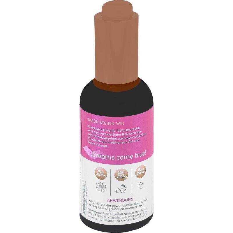 HIMALAYA'S Dreams Ayurveda Körper&Ges.öl pink Lot.