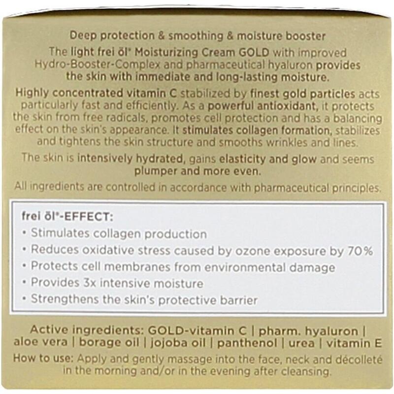 FREI ÖL Hydrolipid FeuchtigkeitsCreme gold