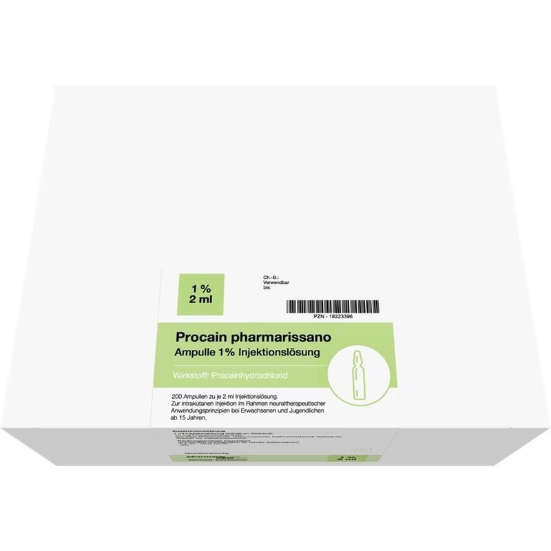 PROCAIN pharmarissano Ampulle 1% 2 ml Inj.-Lsg.