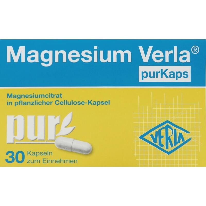 MAGNESIUM VERLA purKaps