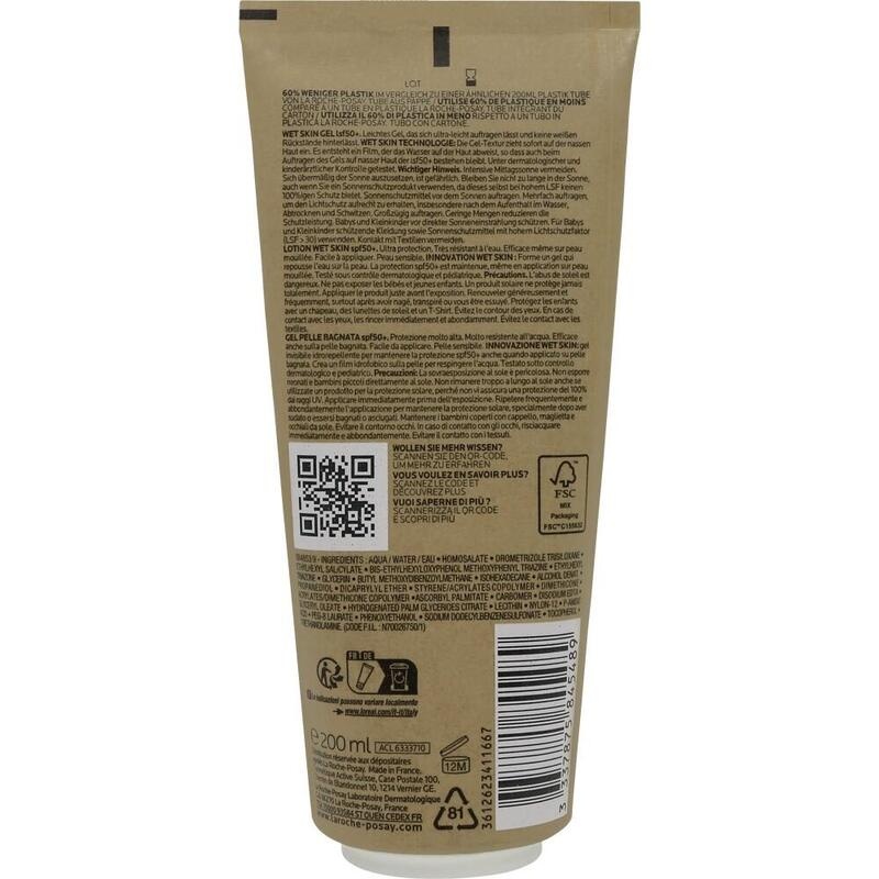 ROCHE-POSAY Anthelios Dermo-Pediat.Wet Skin Gel