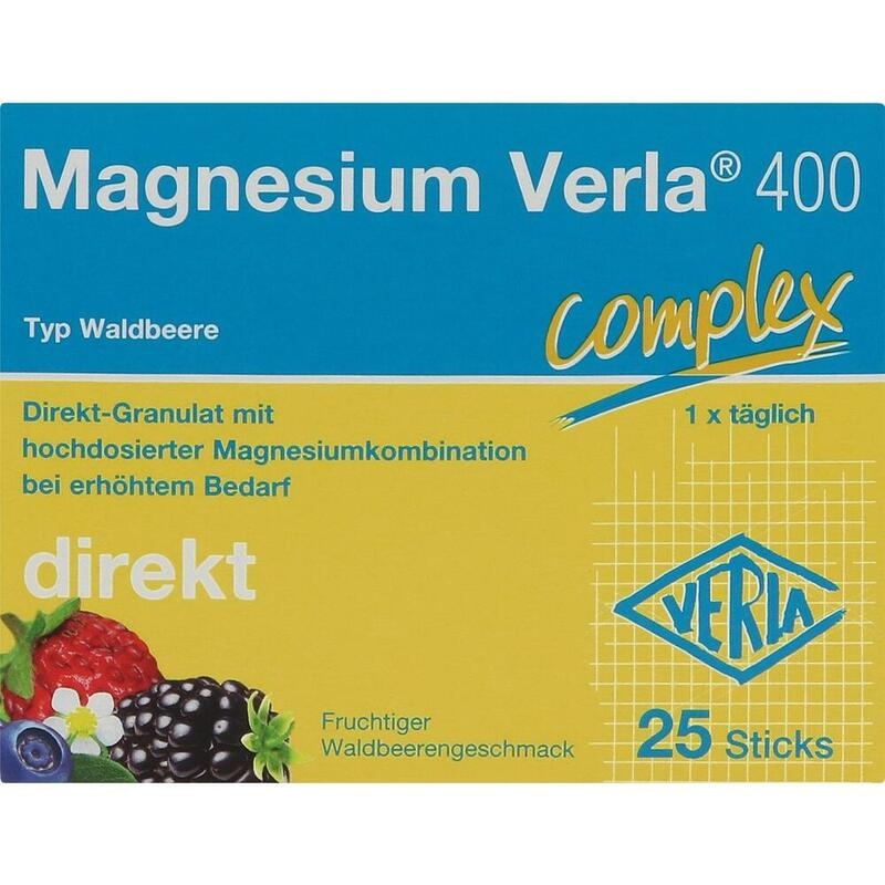 MAGNESIUM VERLA 400 Waldbeere Direkt-Granulat