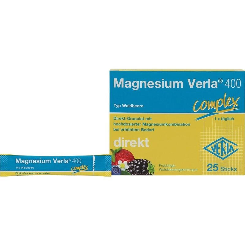 MAGNESIUM VERLA 400 Waldbeere Direkt-Granulat