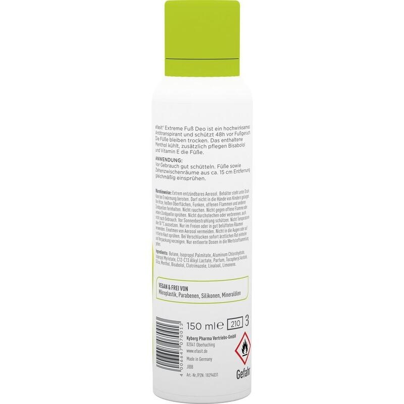 EFASIT Extreme Fuß Deo Spray