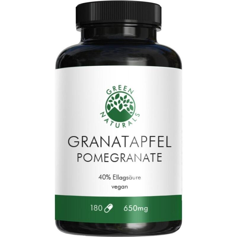 GREEN NATURALS Granatapfel+40% Ellagsäure Kapseln