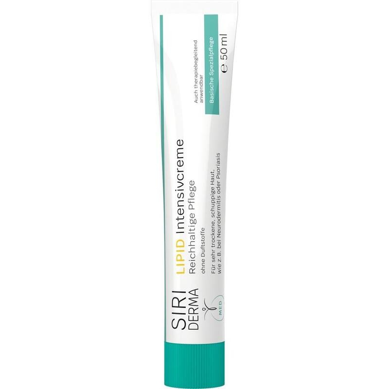 SIRIDERMA Lipid Intensivcreme ohne Duftstoffe