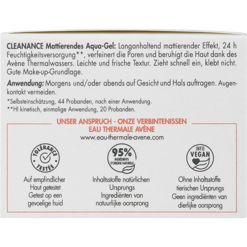 AVENE Cleanance mattierendes Aqua-Gel