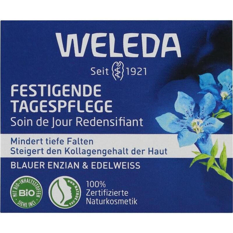 WELEDA festigende Tagespflege blauer Enz.&Edelwei.
