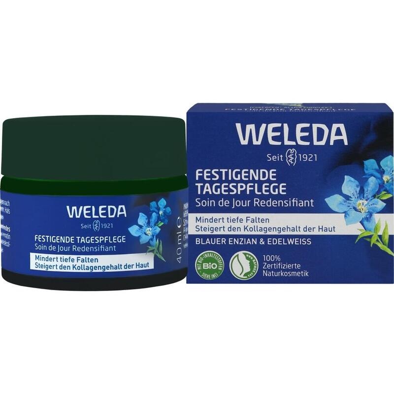 WELEDA festigende Tagespflege blauer Enz.&Edelwei.