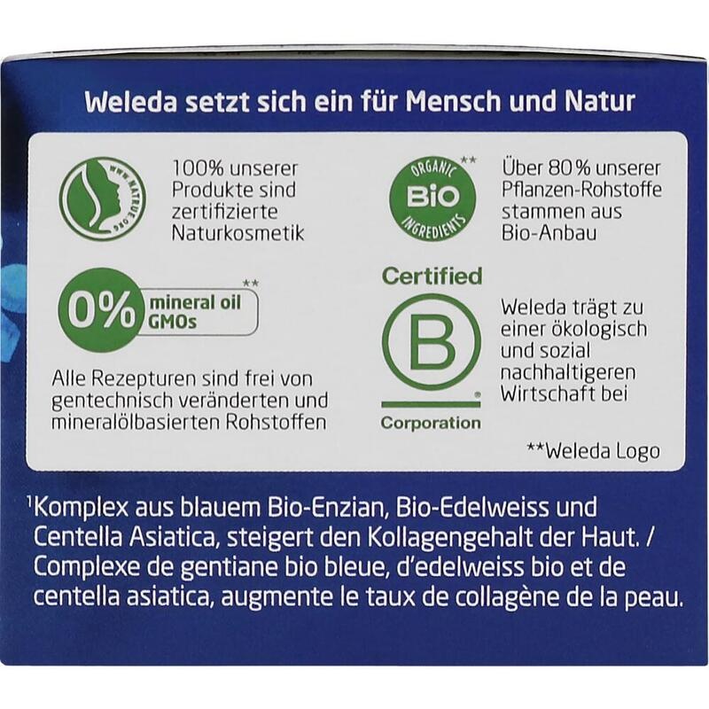 WELEDA festigende Tagespflege blauer Enz.&Edelwei.