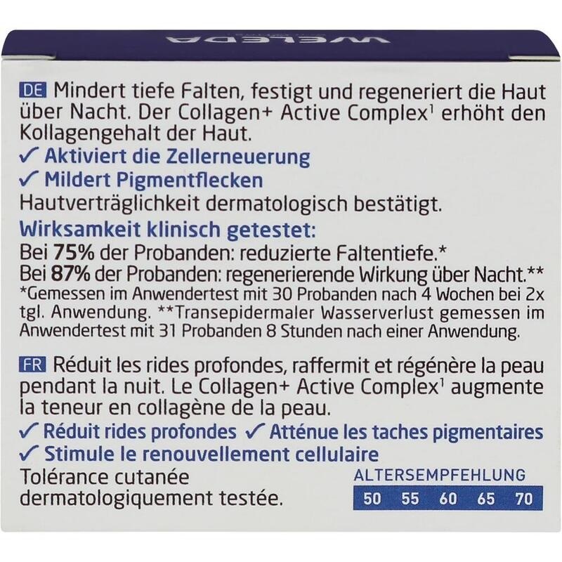 WELEDA festigende Nachtpflege blauer Enz.&Edelwei.