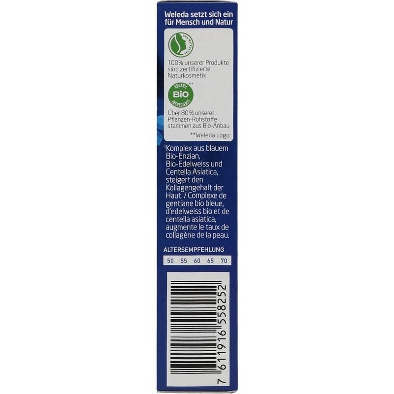 WELEDA Anti-Falten Aug.&Lippenpfl.bl.Enz.&Edelwei.