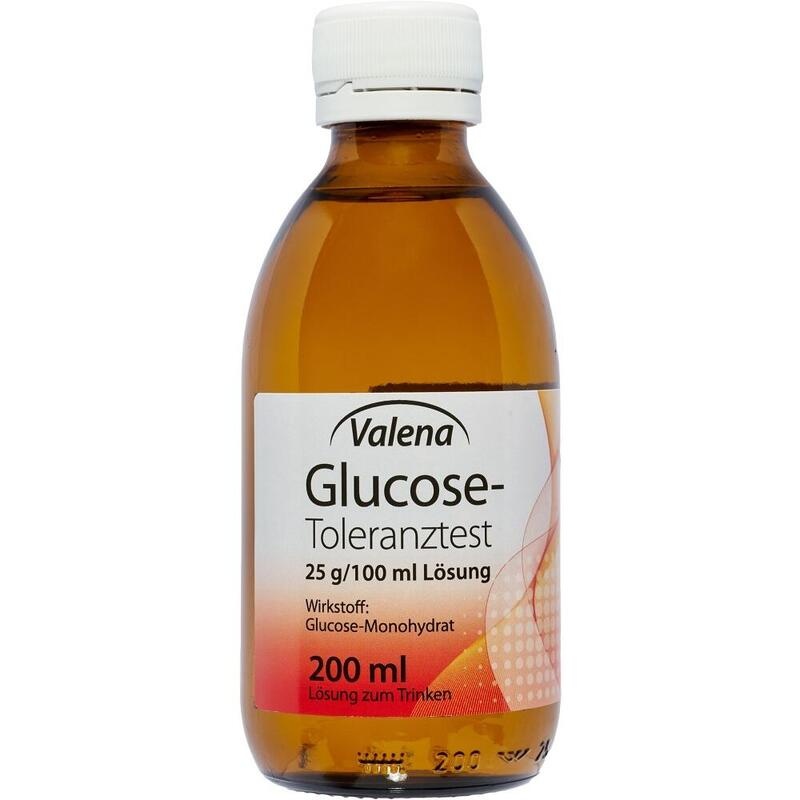 GLUCOSE-TOLERANZTEST 25 g/100 ml Lösung