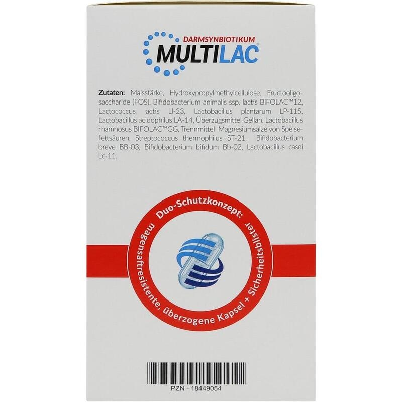 MULTILAC Darmsynbiotikum magensaftres.Kapseln