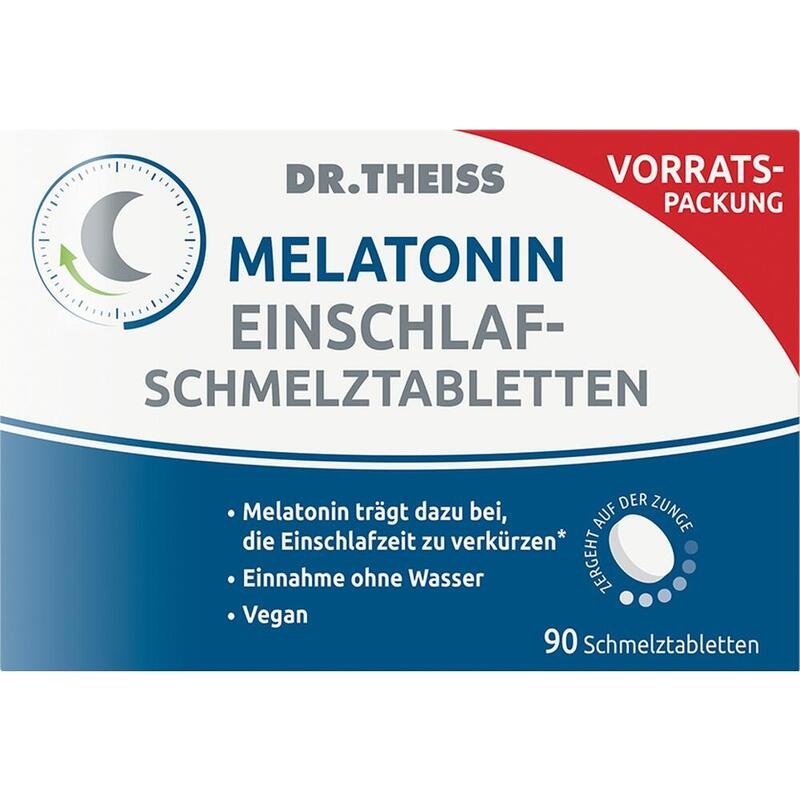 DR.THEISS Melatonin Einschlaf-Schmelztabletten
